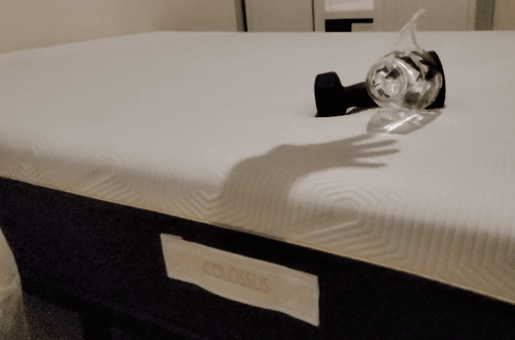 prueba de vaso colchon dormitorum